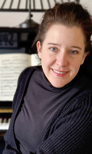 Klavierlehrerin Simone Nardelli